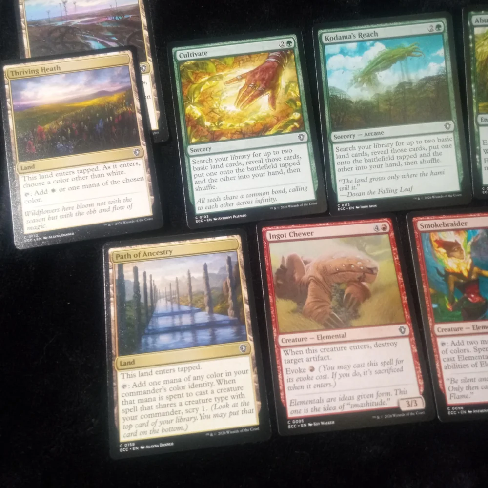 OPEN - MTG Lorwyn Eclipsed Dance of the Elements Commander Deck - OPEN